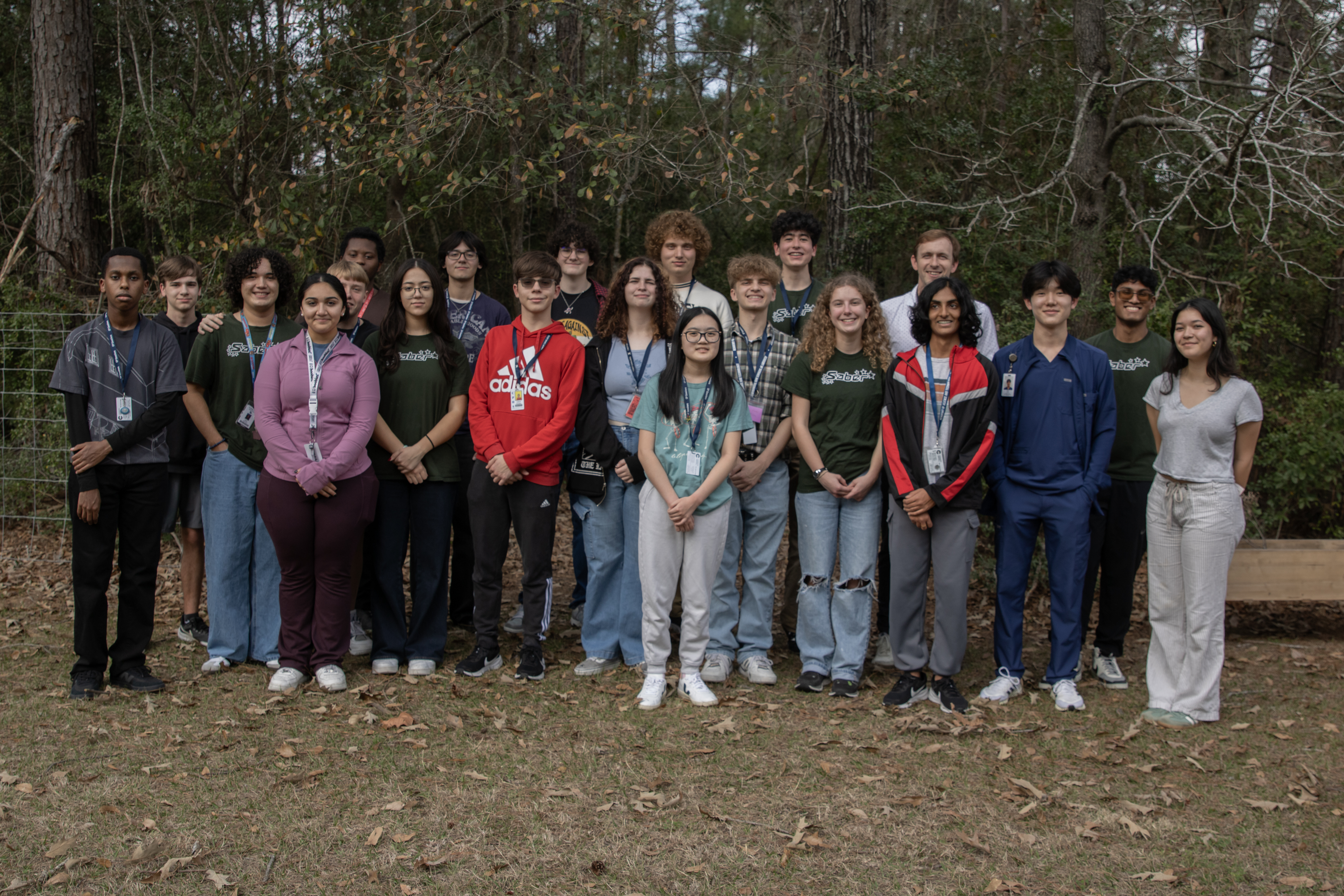 SABER club group picture